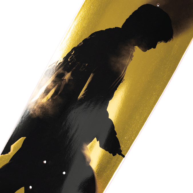 Welcome Skateboards x Harry Potter - Seeker On Nimbus 5000 Gold Foil 8.75"
