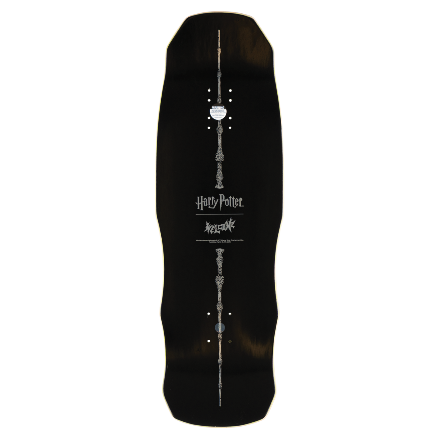 Welcome Skateboards x Harry Potter - Voldemort On Dark Lord Dark Green Stain 9.75"