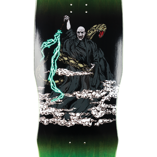 Welcome Skateboards x Harry Potter - Voldemort On Dark Lord Dark Green Stain 9.75" Deck