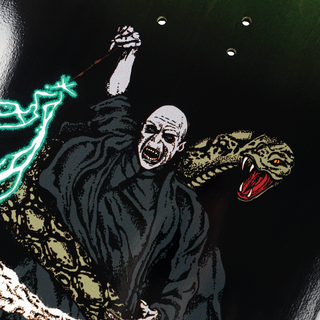 Welcome Skateboards x Harry Potter - Voldemort On Dark Lord Dark Green Stain 9.75" Deck
