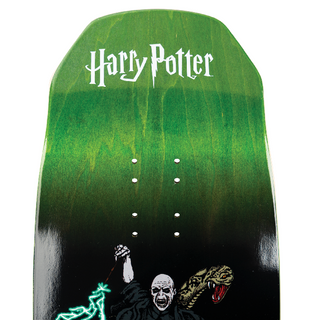 Welcome Skateboards x Harry Potter - Voldemort On Dark Lord Dark Green Stain 9.75" Deck