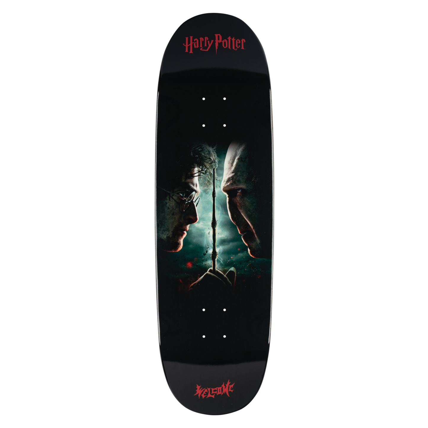 Welcome Skateboards x Harry Potter - Finale On Boline 2.0 Black Dip 9.5"