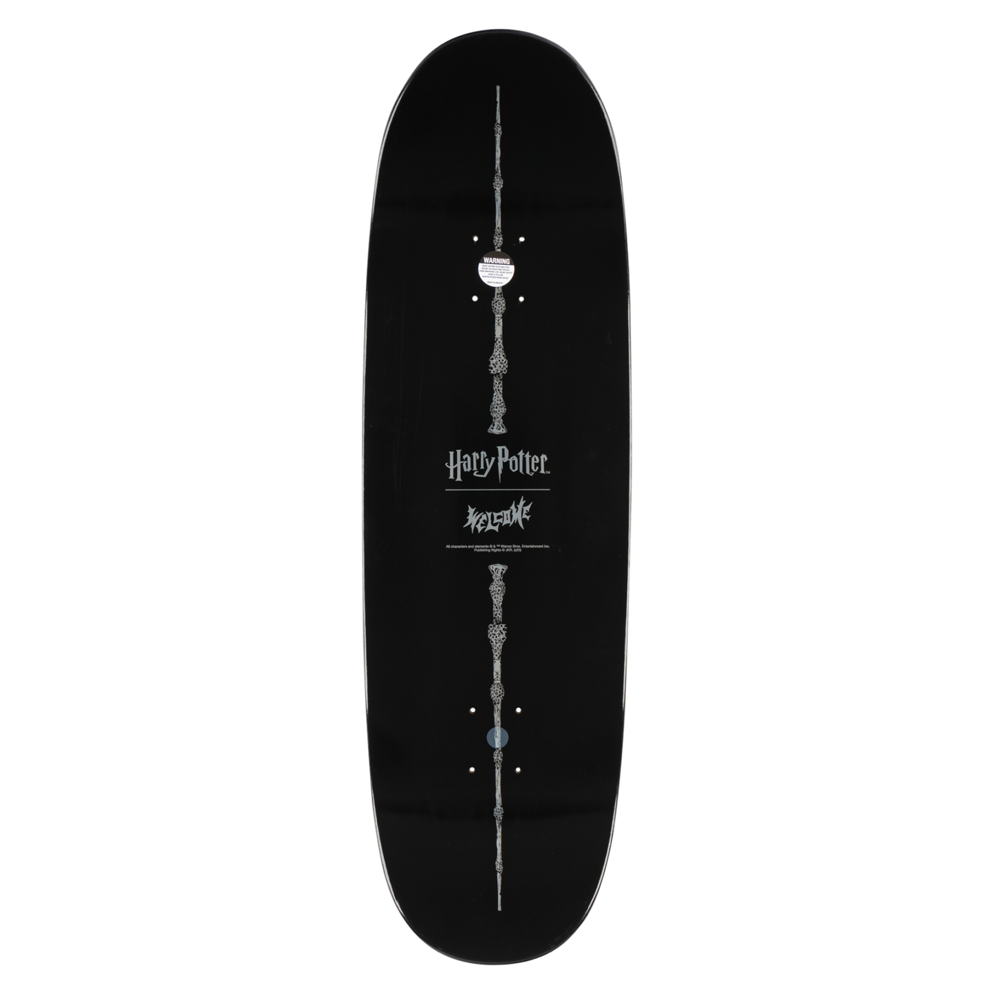 Welcome Skateboards x Harry Potter - Finale On Boline 2.0 Black Dip 9.5"