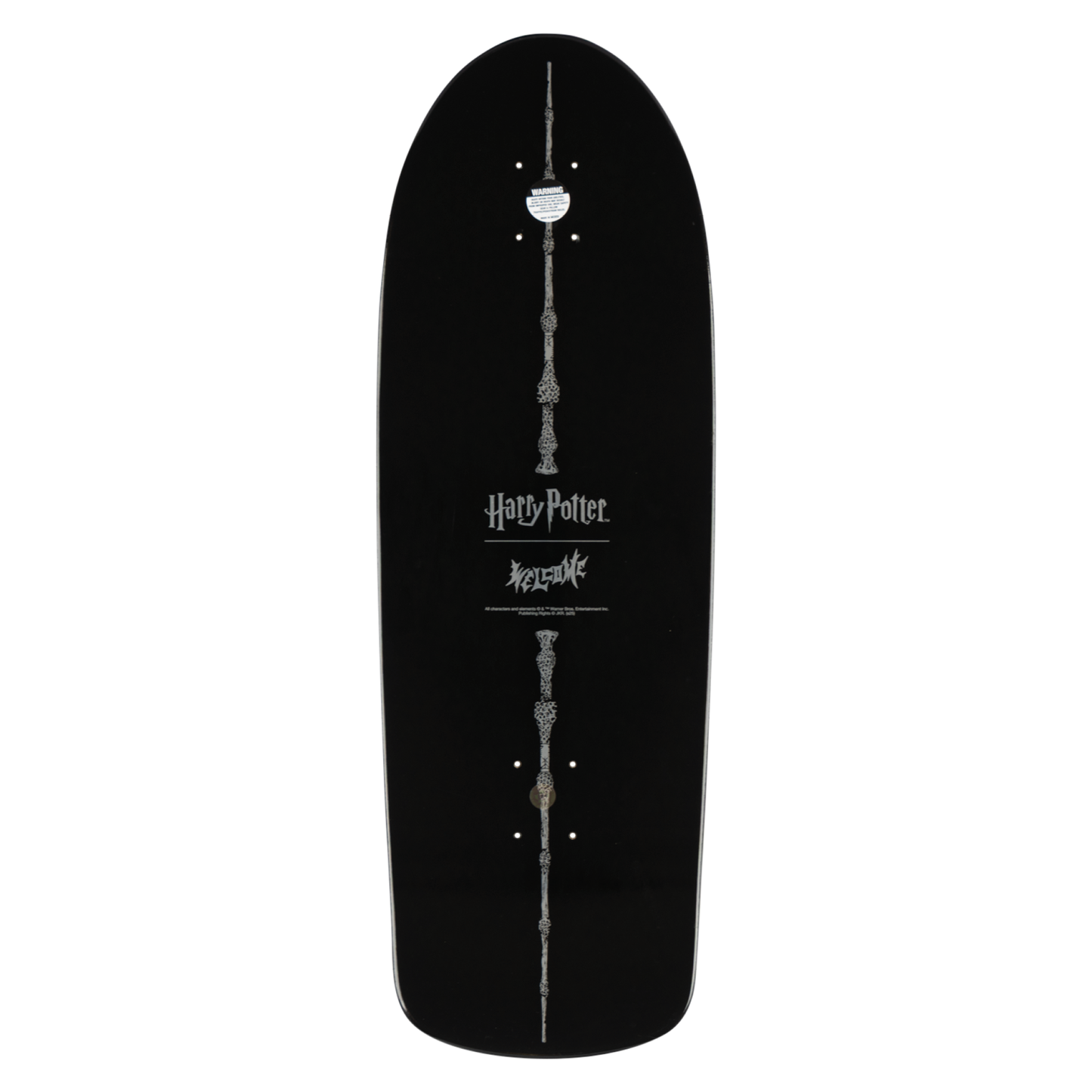 Welcome Skateboards x Harry Potter - Dementor On Boar Black 10"