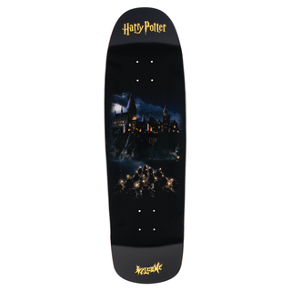 Welcome Skateboards x Harry Potter - Arrival On Slappy Slap Black/Gold Foil 9.5" Deck