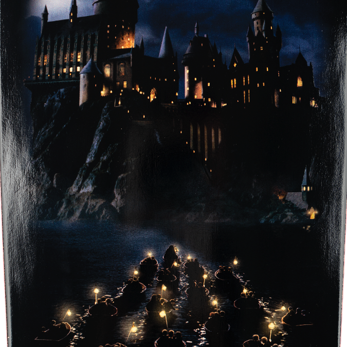 Welcome Skateboards x Harry Potter - Arrival On Slappy Slap Black/Gold Foil 9.5"