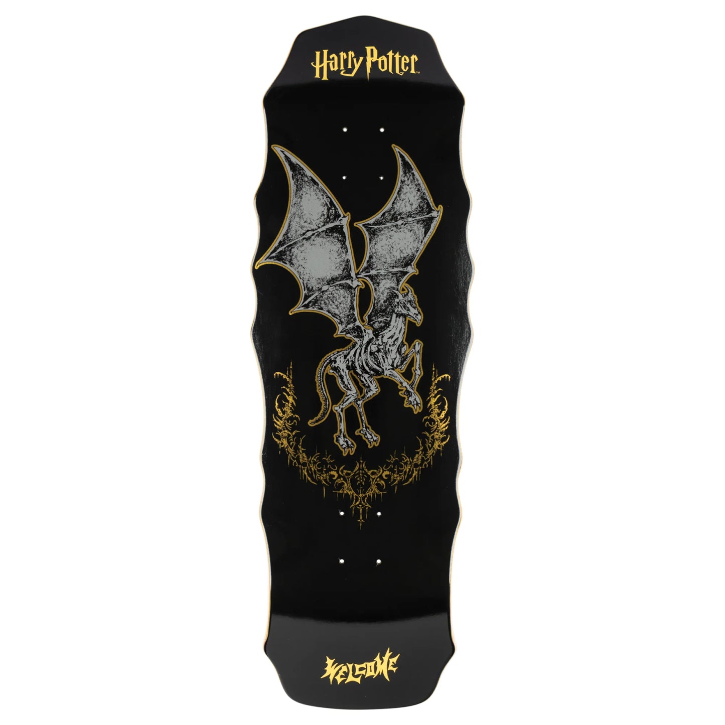 HARRY POTTER X WELCOME - Thestral on Widow - Black/Gold Foil - 10"