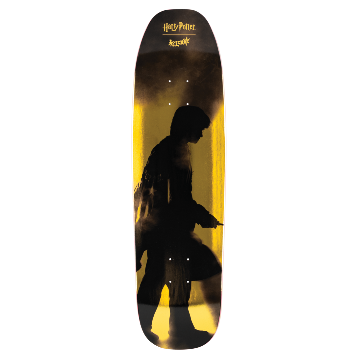 Welcome Skateboards x Harry Potter - Seeker On Nimbus 5000 Gold Foil 8.75"