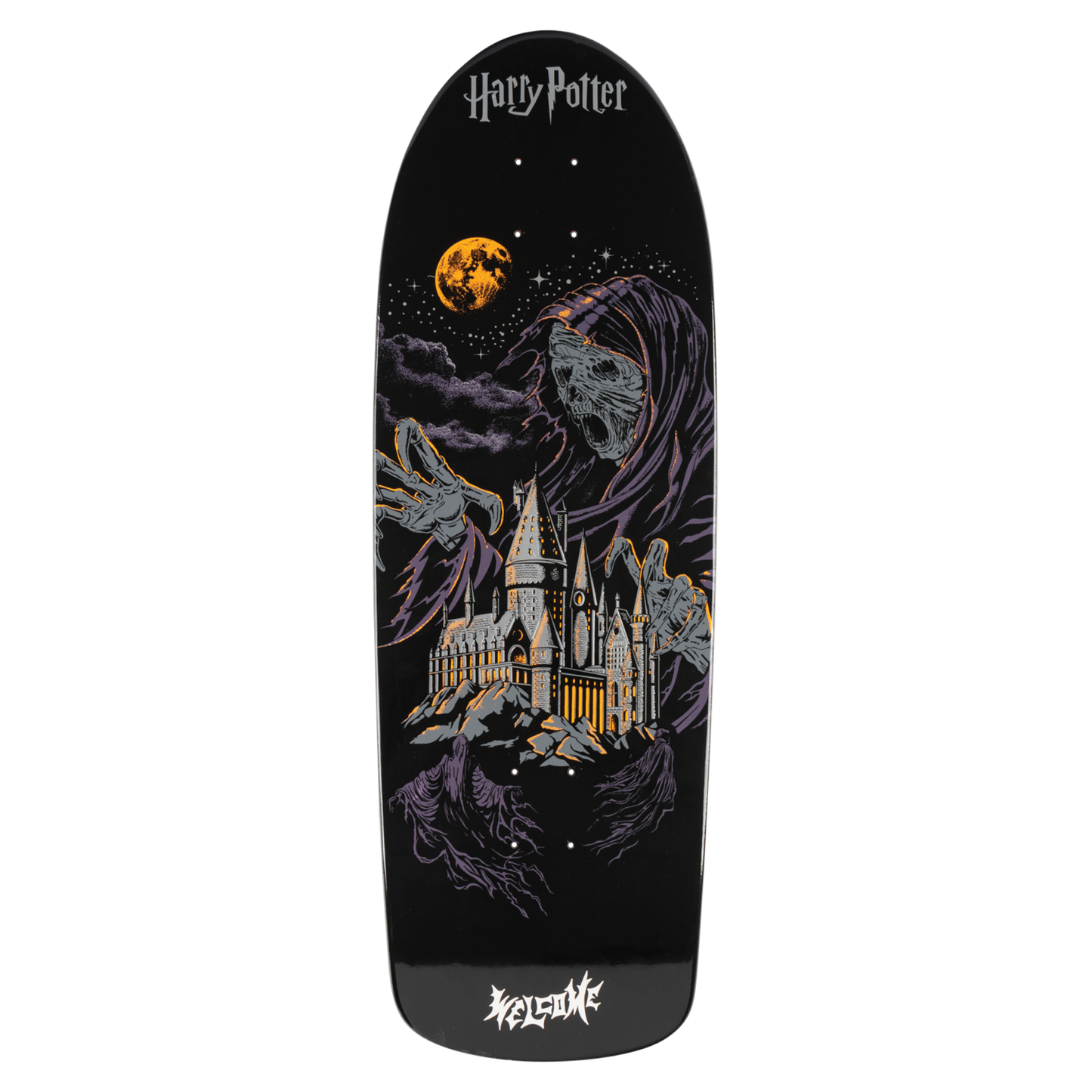 Welcome Skateboards x Harry Potter - Dementor On Boar Black 10"