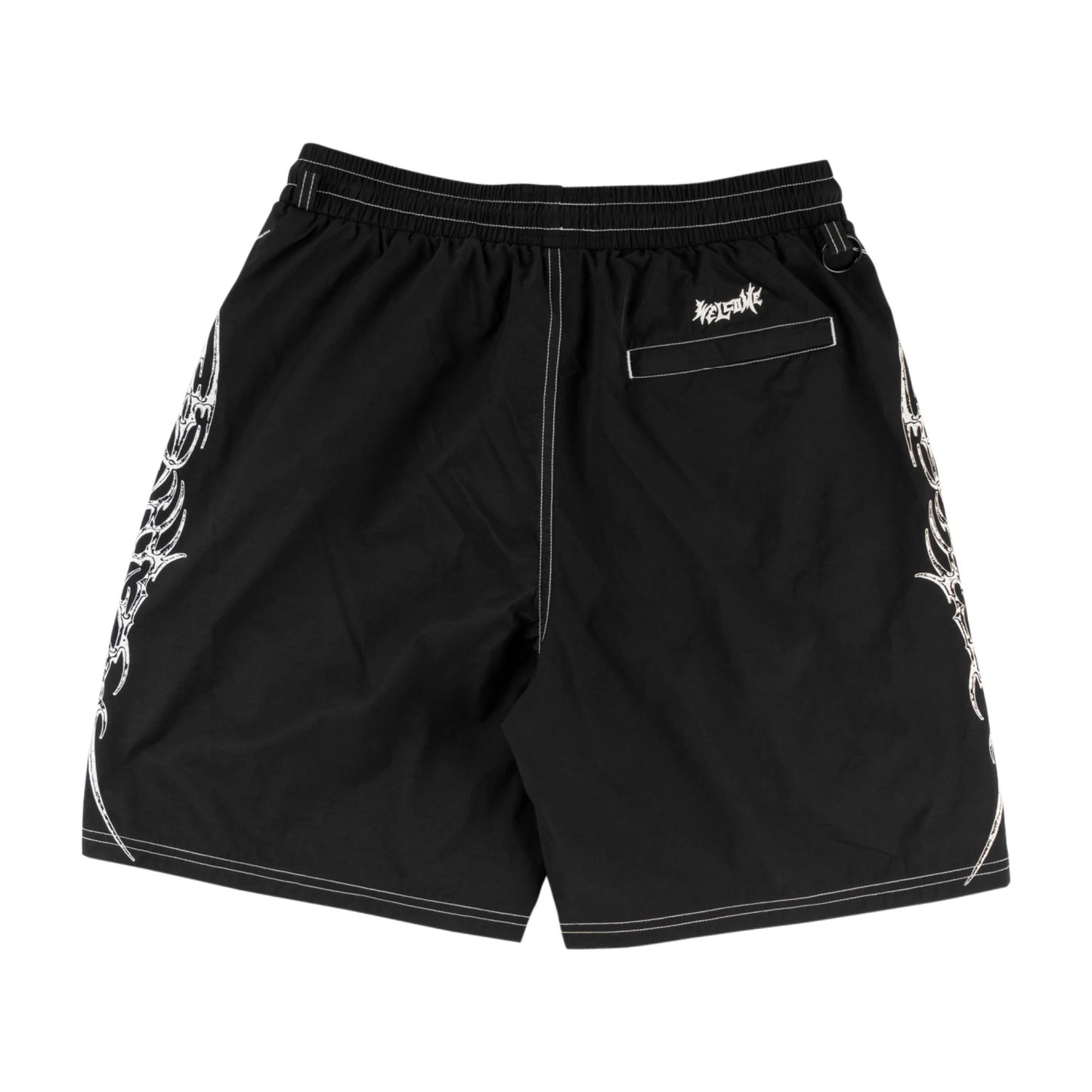 Welcome Skateboards - Horde Contrast - Stitch Nylon Short - Black