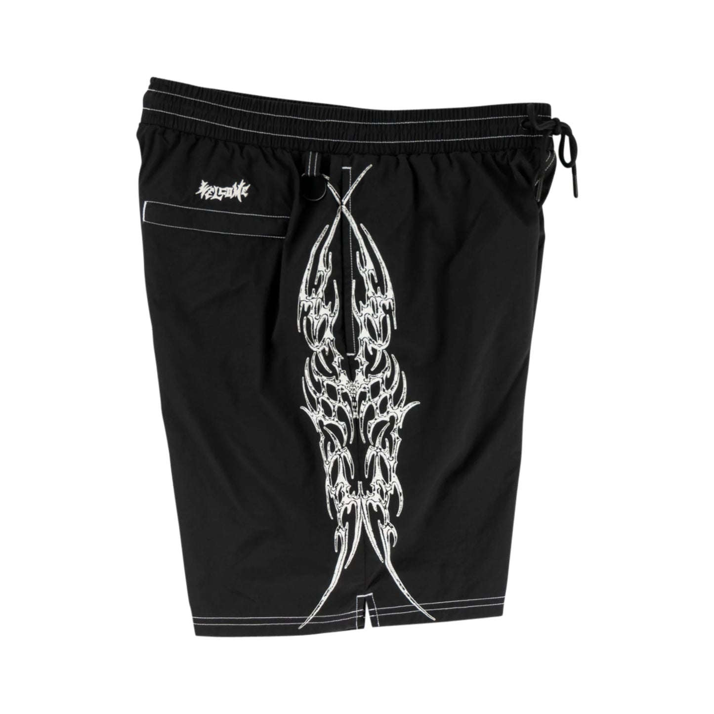 Welcome Skateboards - Horde Contrast - Stitch Nylon Short - Black