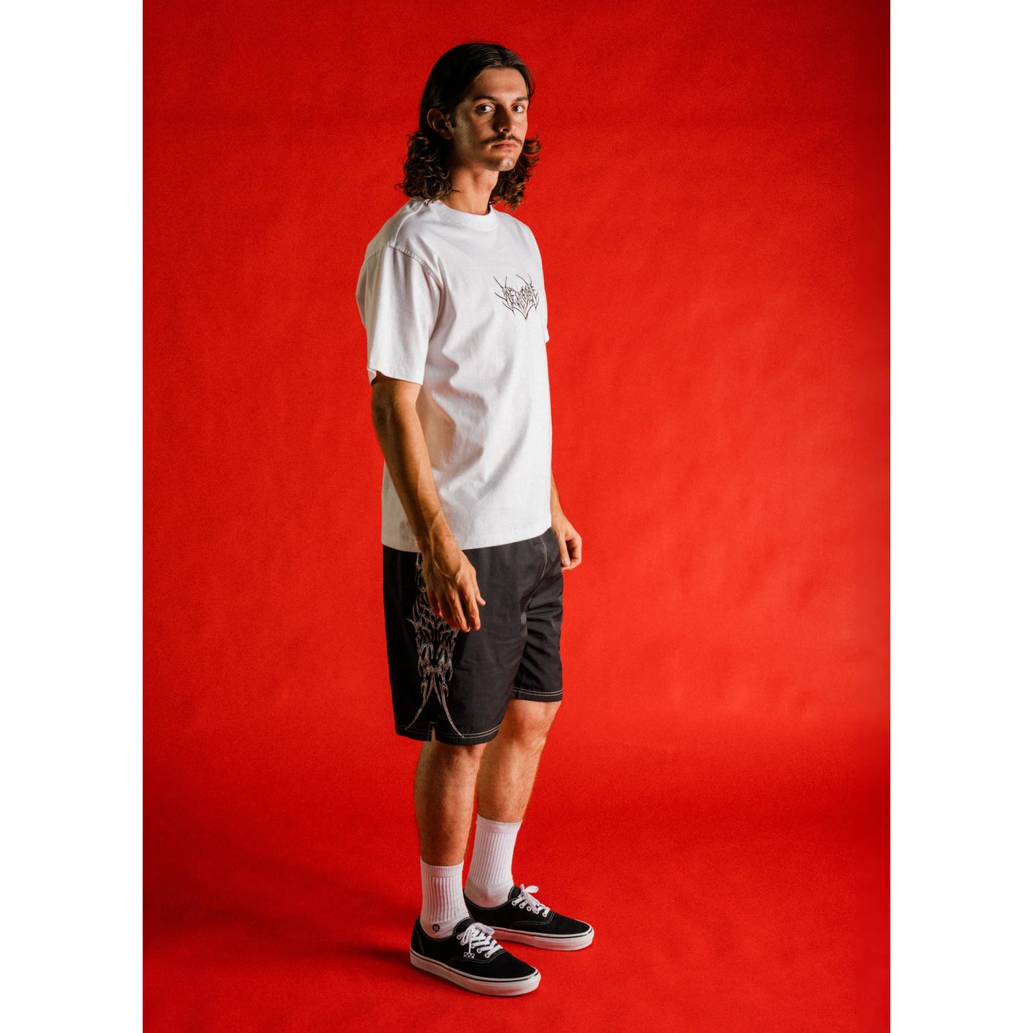 Welcome Skateboards - Horde Contrast - Stitch Nylon Short - Black