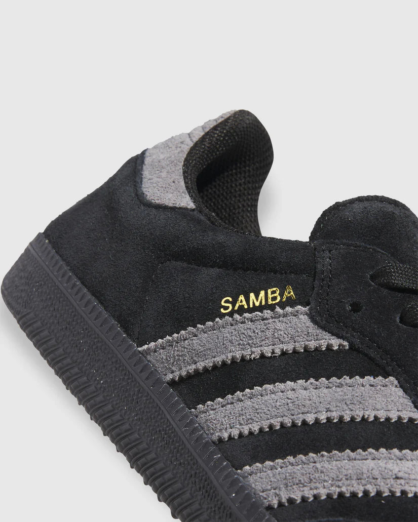 Adidas - SAMBA ADV - Black/Grey/Gold