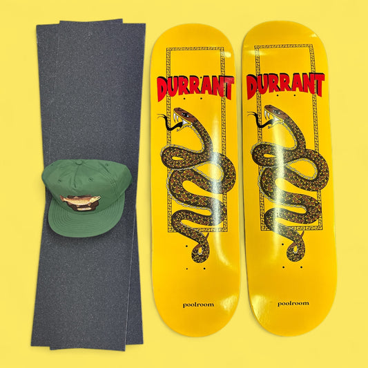 Sale Deal - 8.5" Poolroom Decks, 2x Sheets Free Grip & Parliament Cap