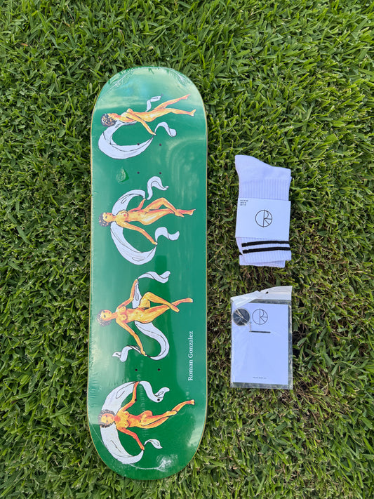 Sale Deal - Polar Skate Co 8.75 deck, Keyring & Socks