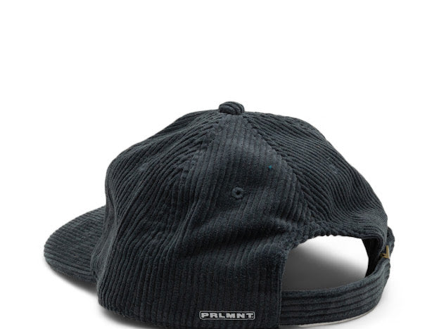 Parliament Queensland Vintage Patch - Cord Hat (Queensland Sailboat) Petrol Blue