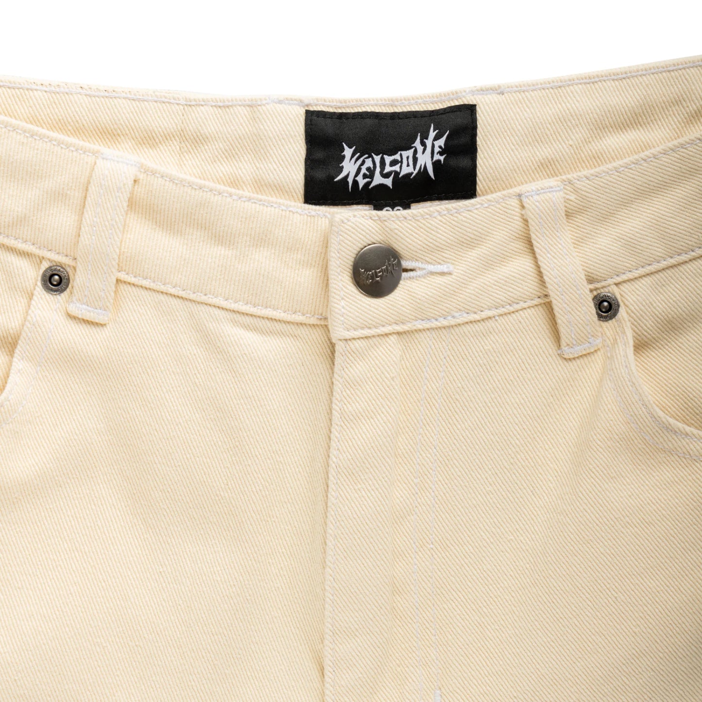 Welcome Skateboards - Immortal Loose Straight Fit Denim - Washed Natural