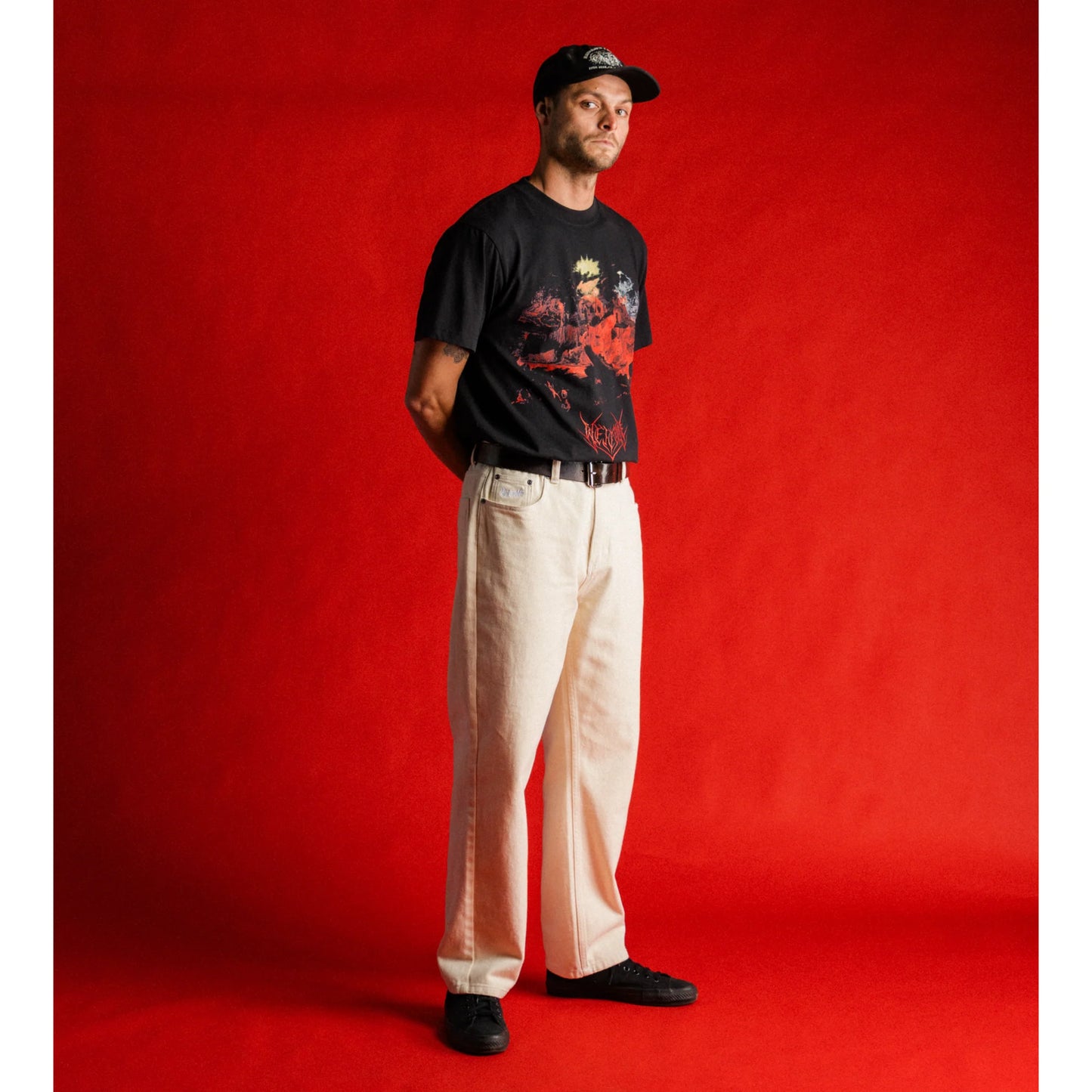 Welcome Skateboards - Immortal Loose Straight Fit Denim - Washed Natural