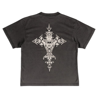 Welcome - Iron Wolf Boxy Garment-Dyed Tee
