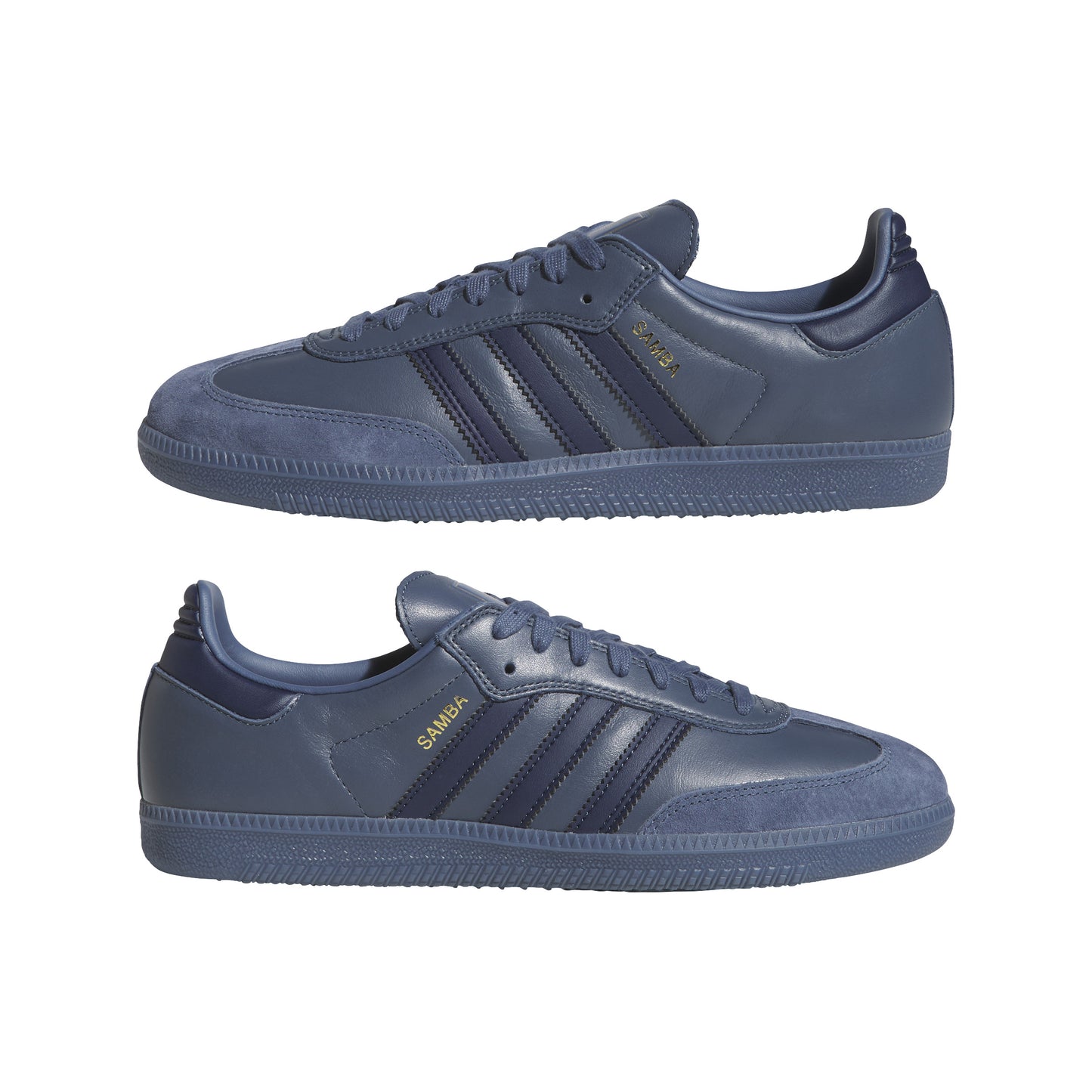 Adidas - SAMBA ADV - Preloved Ink / Gold Metallic