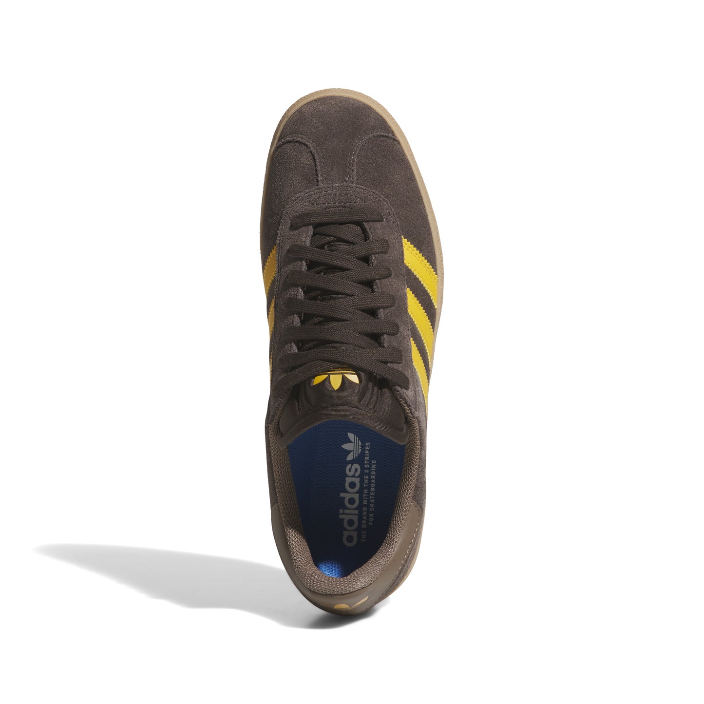 Adidas - GAZELLE ADV - Dark Brown / Preloved Yellow / Earth Strata