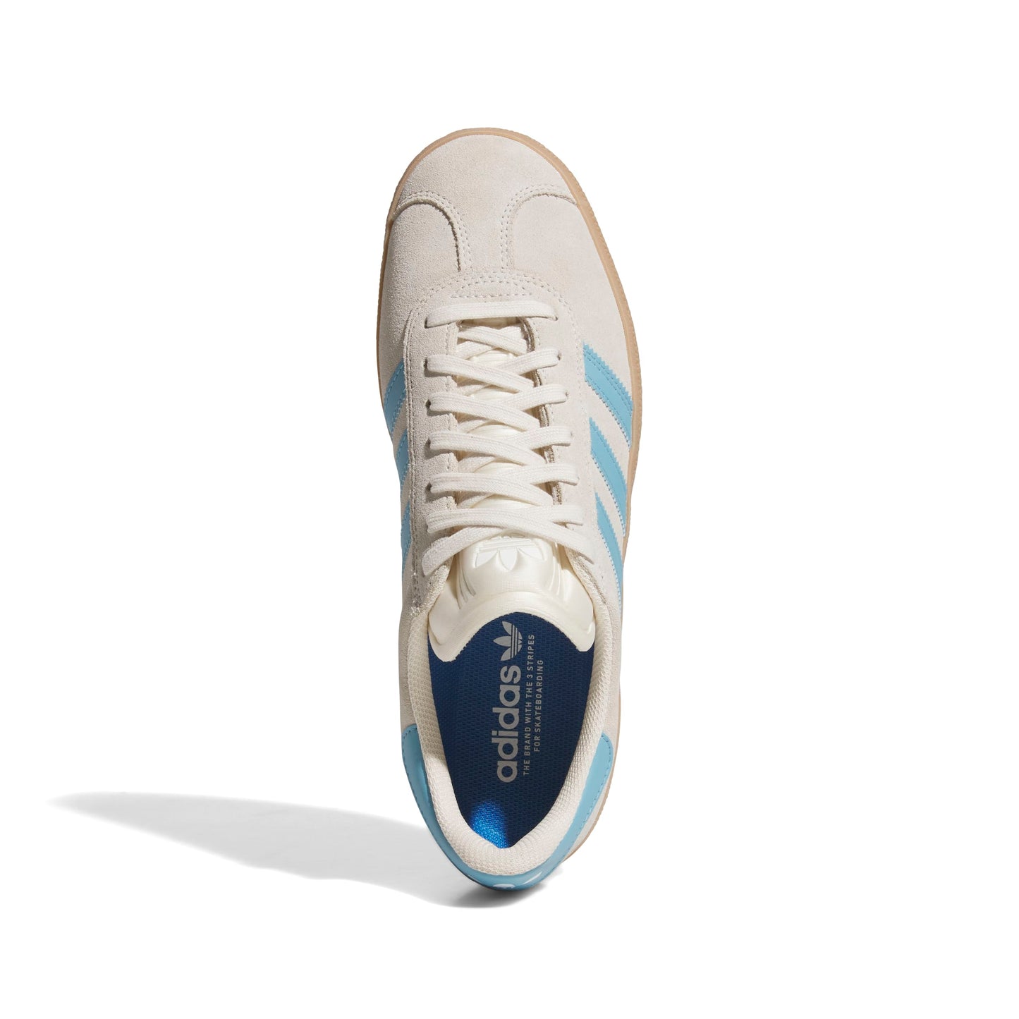 Adidas - Gazelle Adv - Wonder White / Preloved Blue / Gum