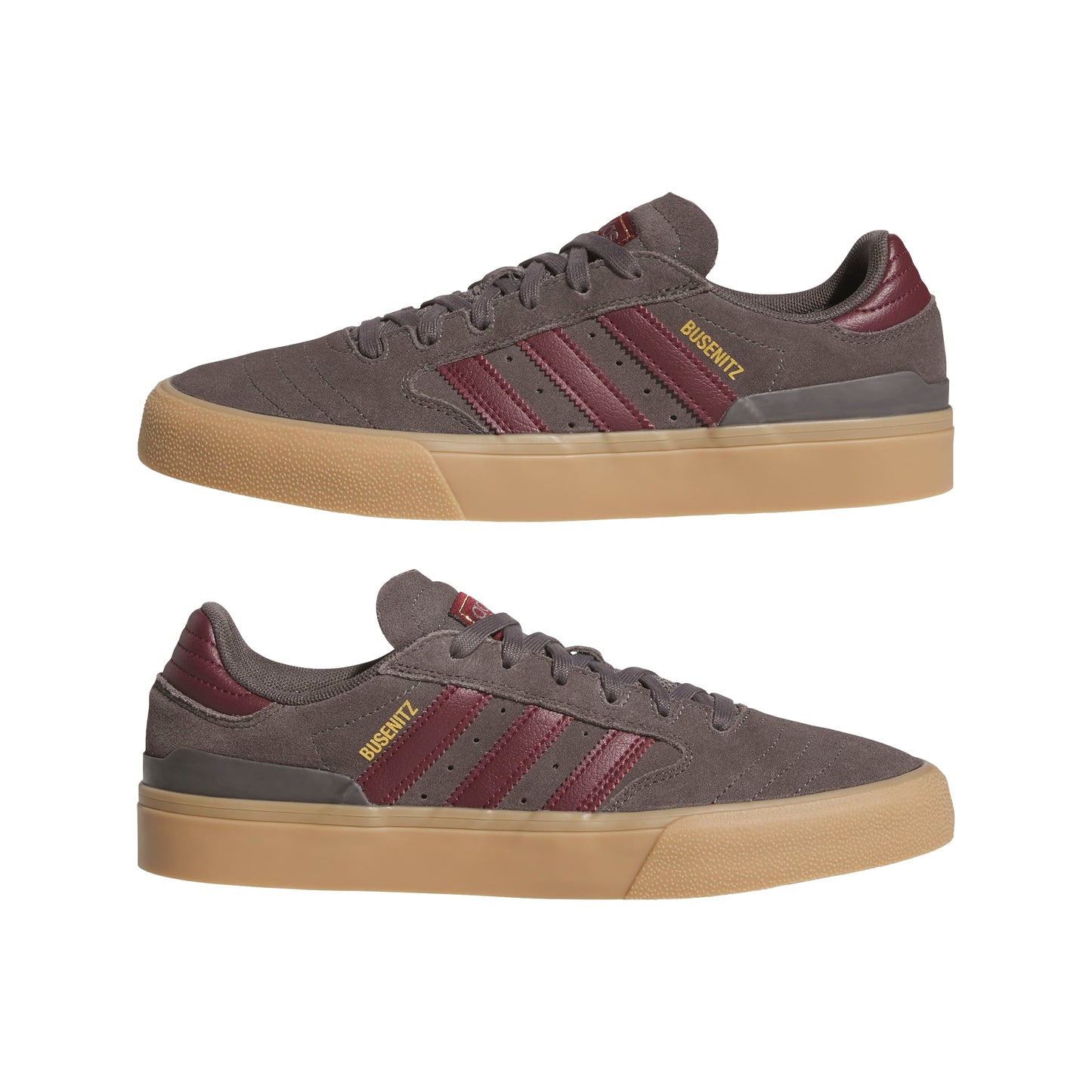 Adidas - Busenitz Vulc II Shoes - Charcoal / Shadow Red / Gum