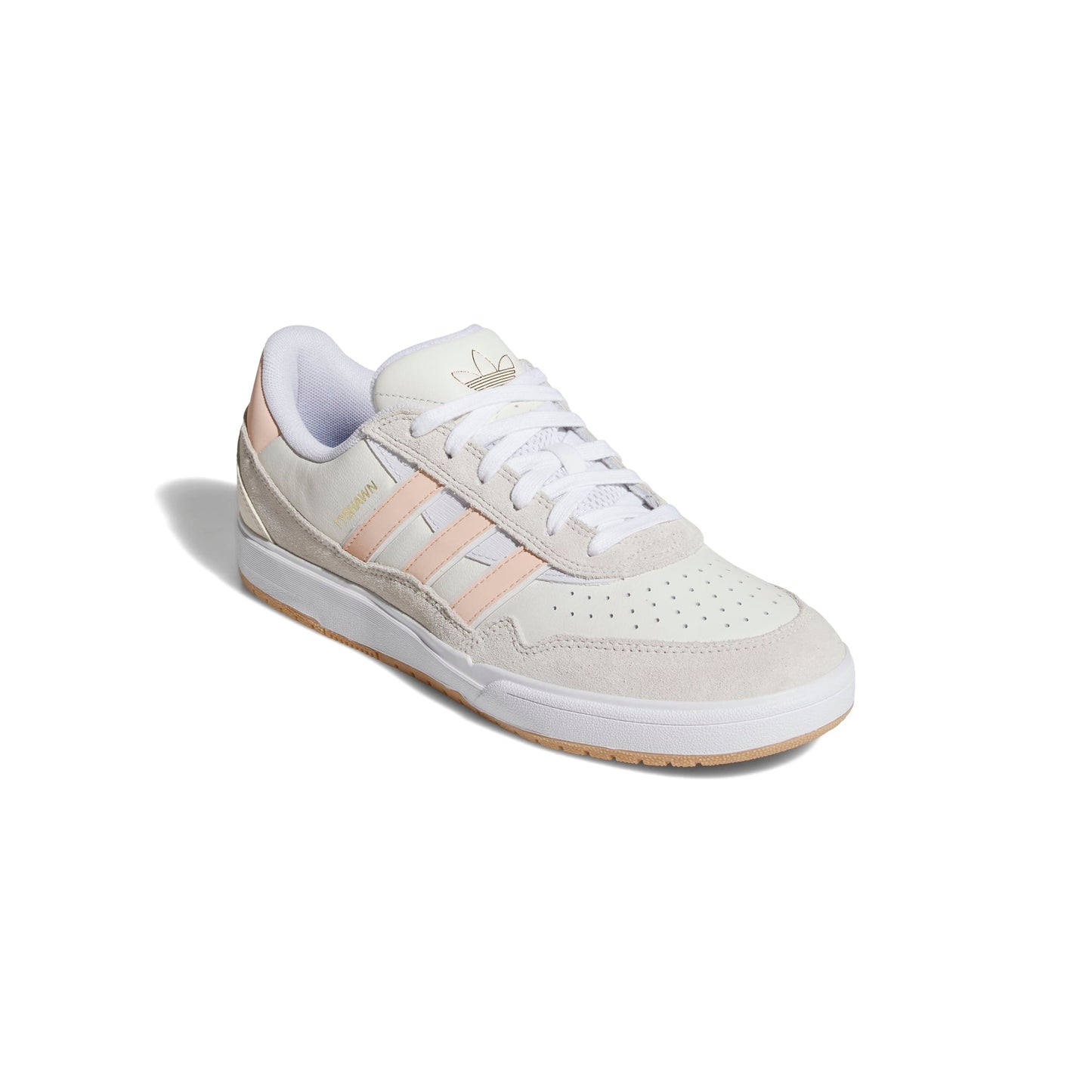 Adidas - Tyshawn II Shoes - Wonder White / Powder Coral / Off White