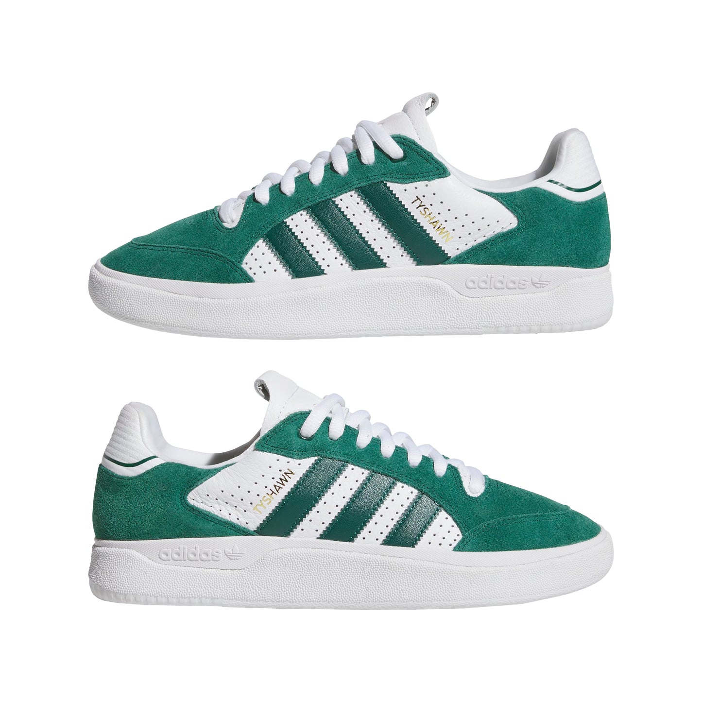 Adidas - Tyshawn Low - Collegiate Green / Collegiate Green / Cloud White