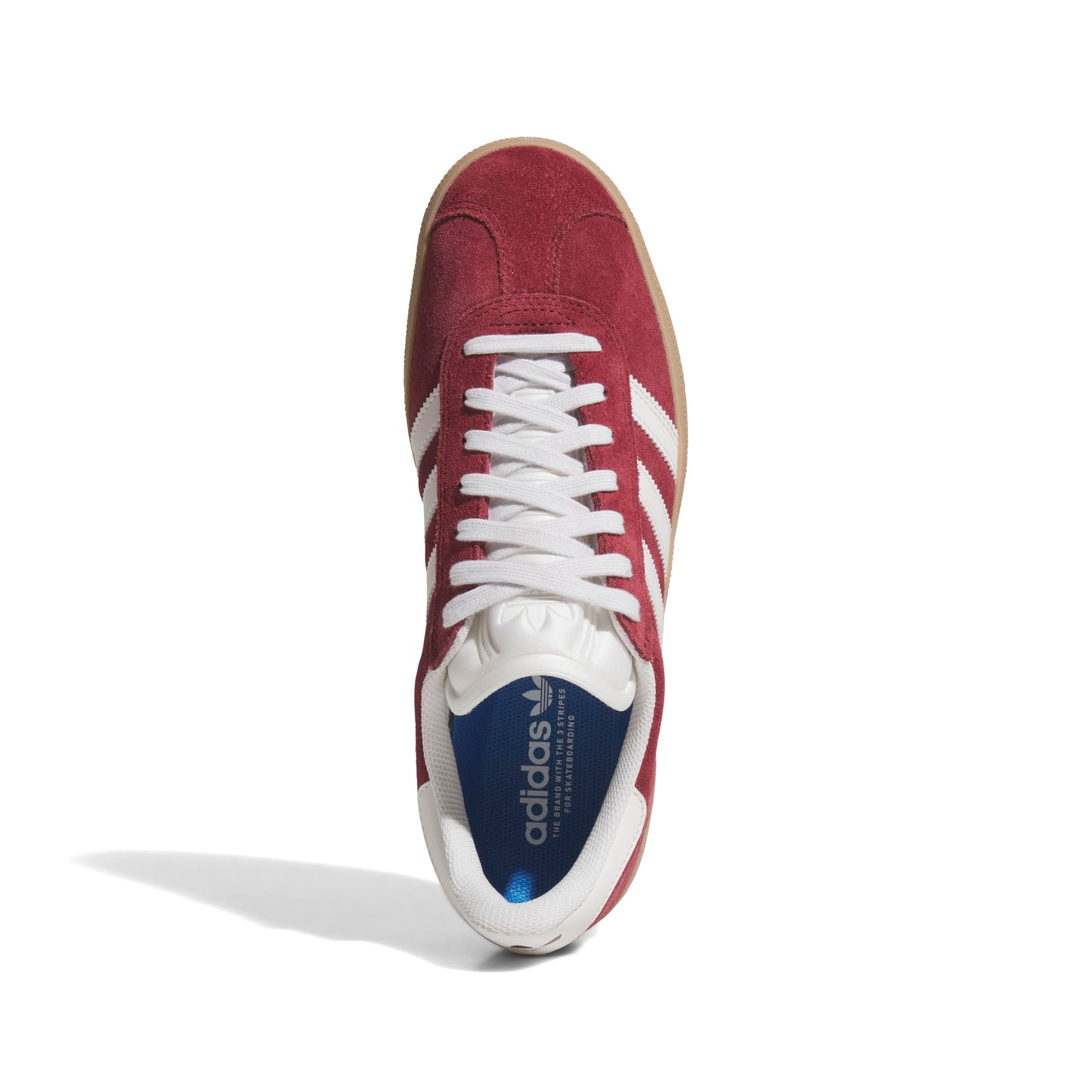 Adidas - Gazelle ADV - Shadow Red / Crystal White / Gold Metallic