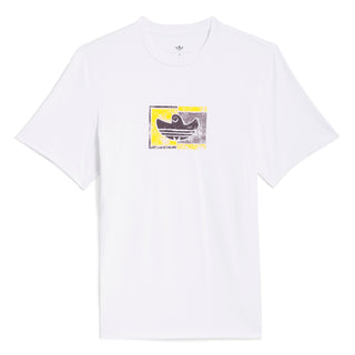 Adidas Skateboarding - Shmoohaus  Tee - White / Aurora Black