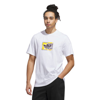 Adidas Skateboarding - Shmoohaus  Tee - White / Aurora Black