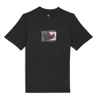 Adidas Skateboarding - Shmoohaus  Tee - Black / Shadow Red
