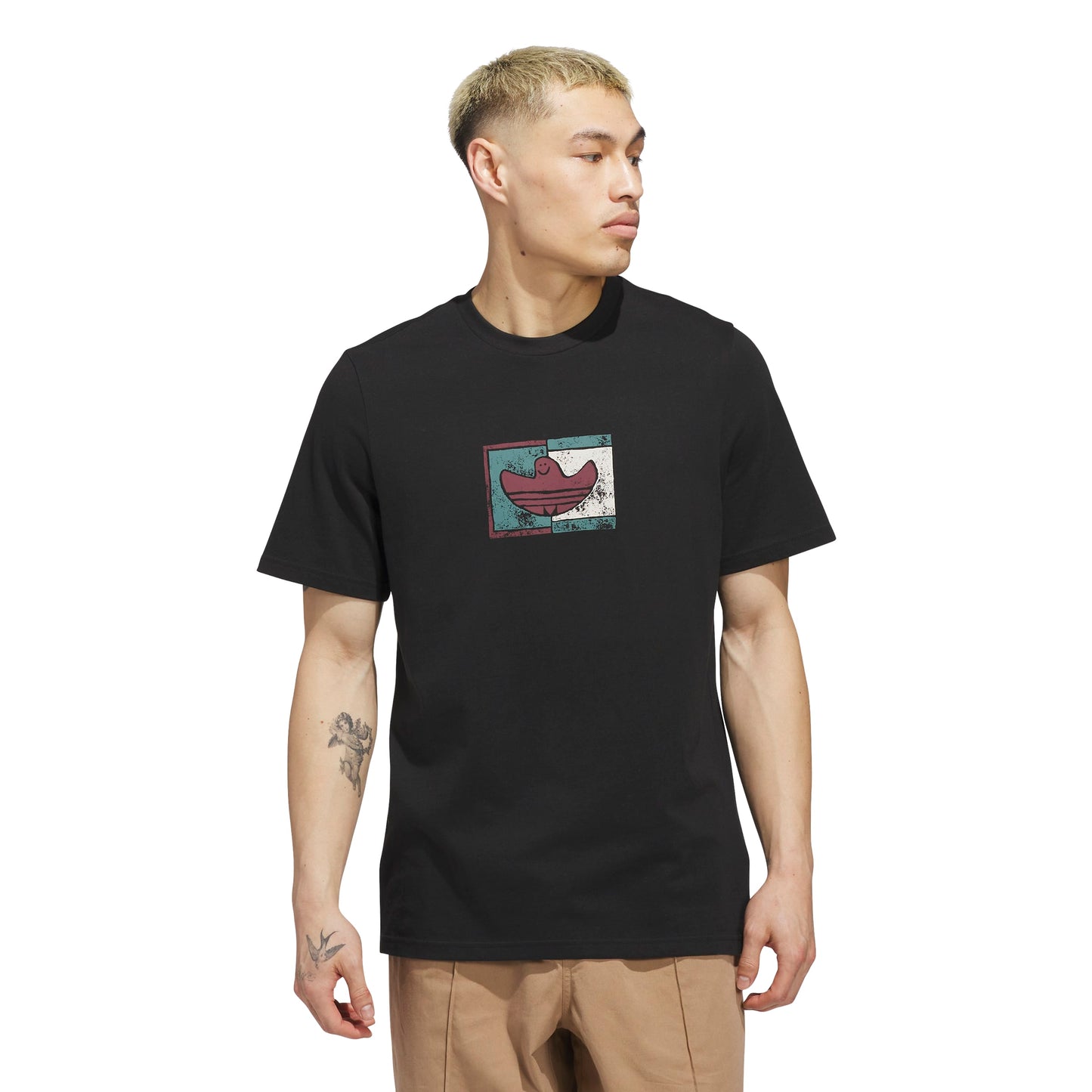 Adidas Skateboarding - Shmoohaus  Tee - Black / Shadow Red