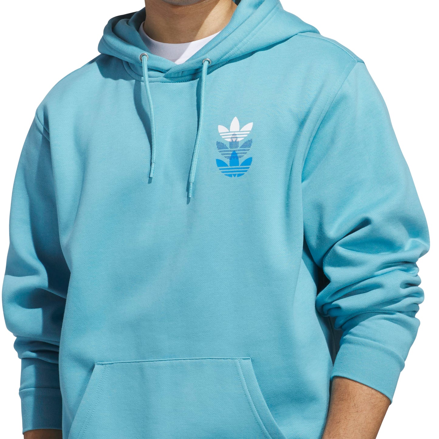 Adidas Skateboarding - Skateboarding Triple Trefoil Hoodie - Preloved Blue / Bright Royal