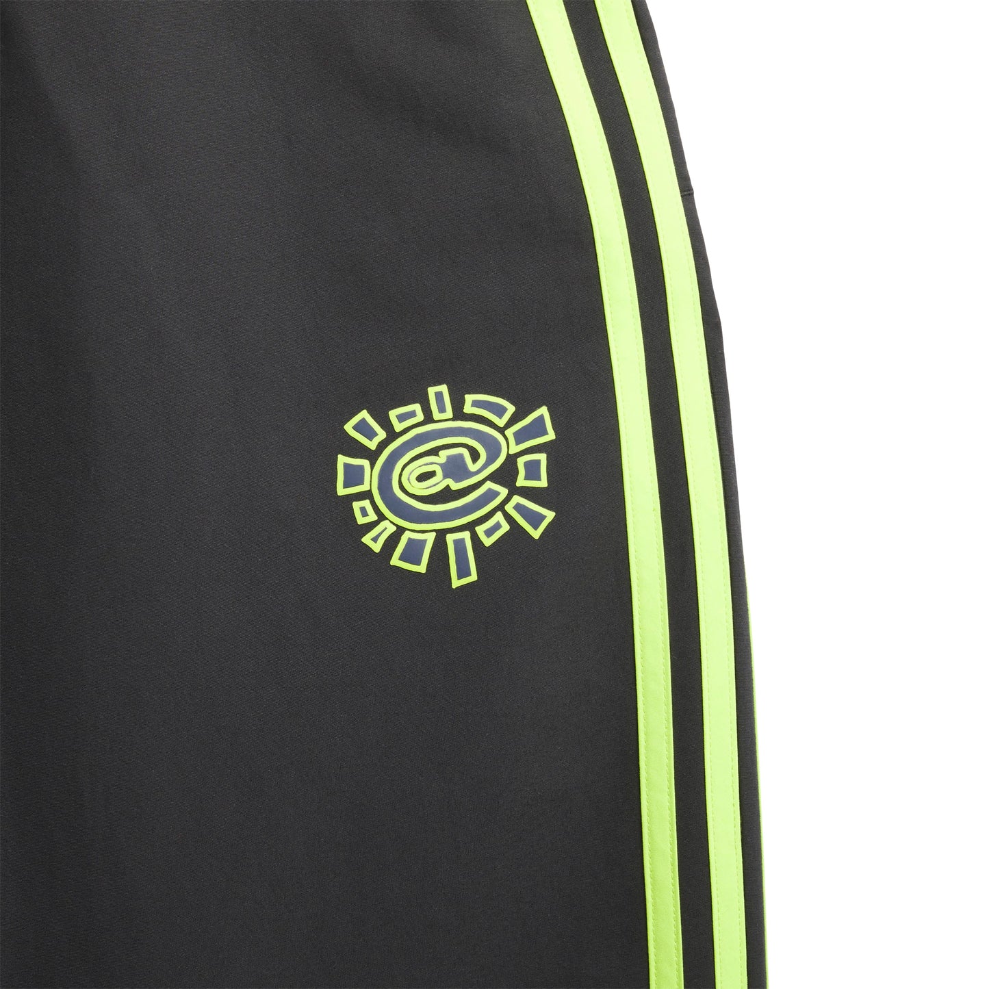Adidas Skateboarding - always Track Pants - Black / Semi Solar Slime