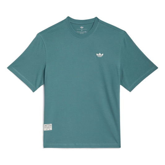 Adidas Skateboarding - Shmoofoil Heavyweight Tee - Preloved Teal