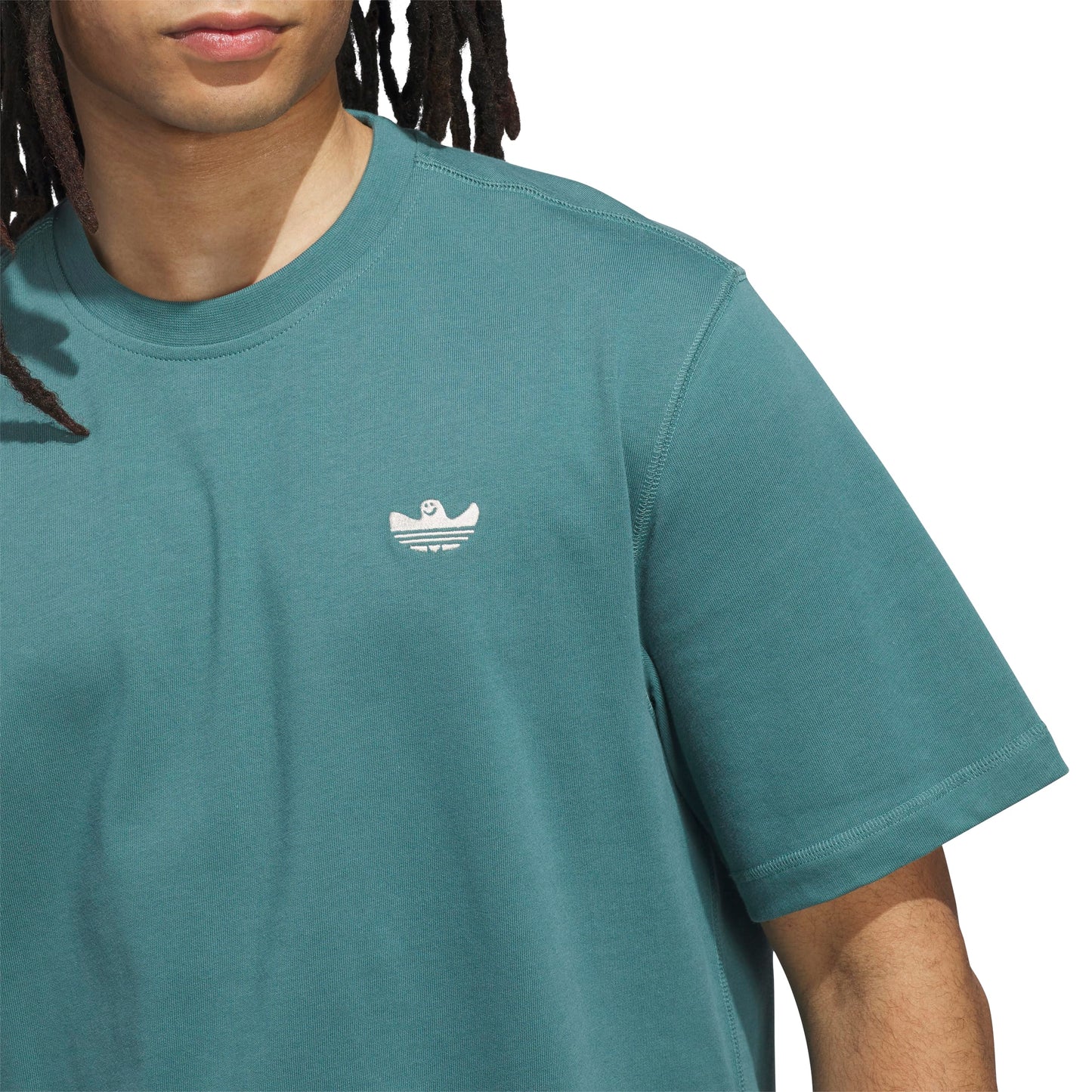 Adidas Skateboarding - Shmoofoil Heavyweight Tee - Preloved Teal