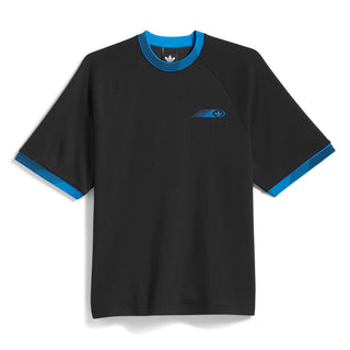 Adidas - Skateboarding Formula T-Shirt Black / Lucid Ray Blue