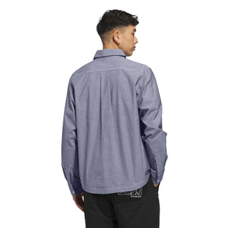 Adidas - Gonz Longsleeve Button Up Aurivy / White