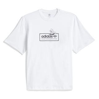 Skateboarding x Mark Gonzales Logo Tee - White