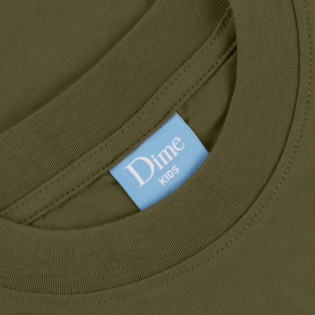 Dime - Dime Gear T-Shirt Kids - Dark Olive