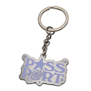 Pass~Port - Stargazer Keychain Antique Silver