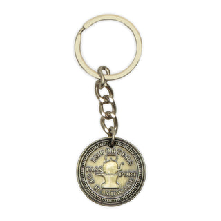 Pass~Port - Importer Keychain Antique Brass