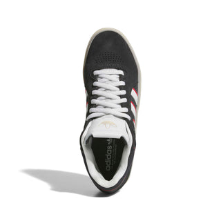 Adidas - Tyshawn - Carbon / Crystal White / Better Scarlet