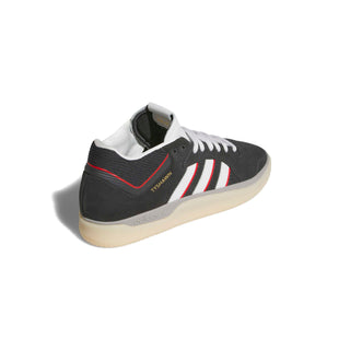 Adidas - Tyshawn - Carbon / Crystal White / Better Scarlet