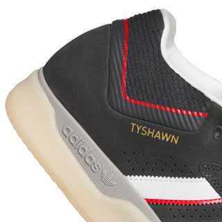Adidas - Tyshawn - Carbon / Crystal White / Better Scarlet