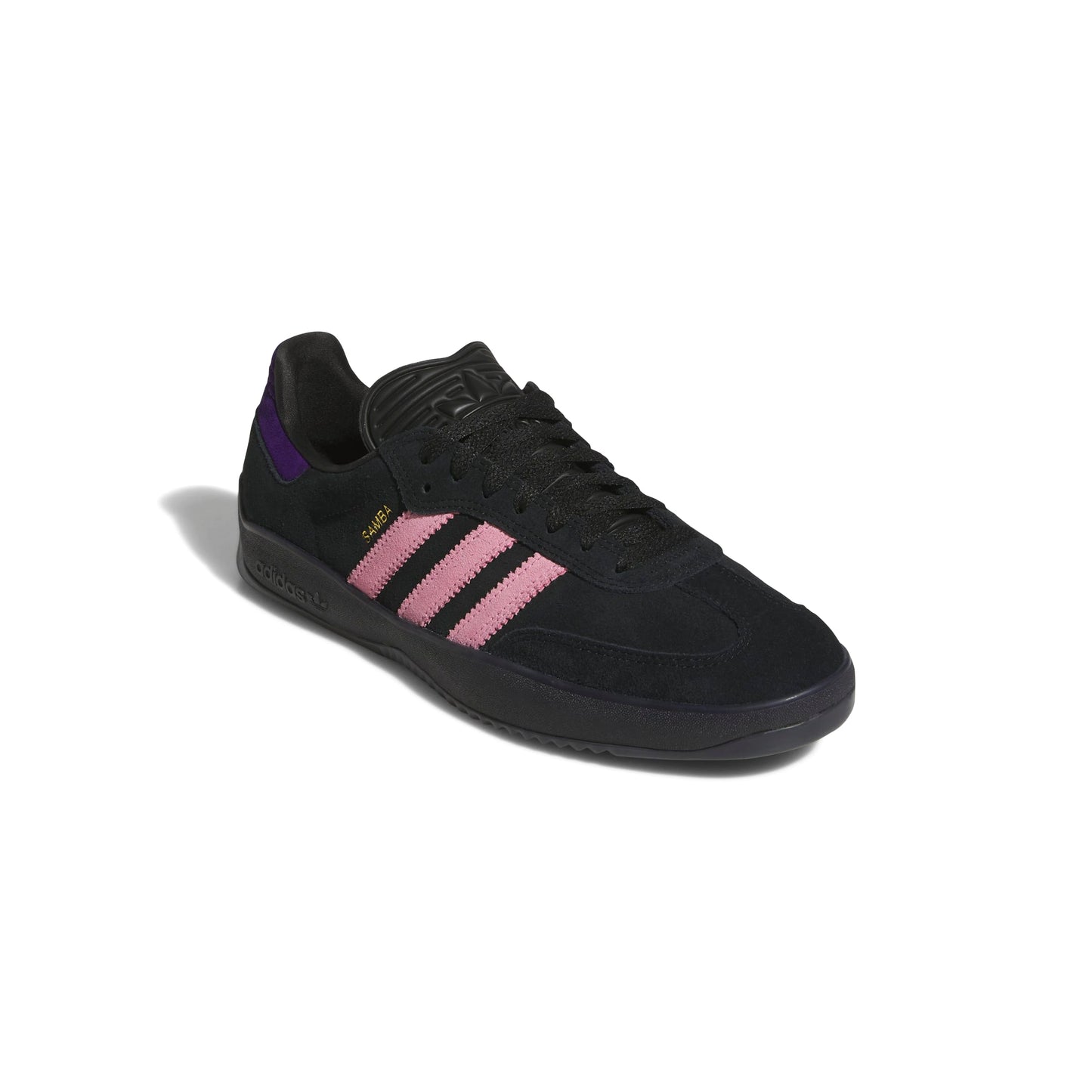Adidas - PUIG SAMBA shoes - Core Black / Light Pink / Collegiate Purple