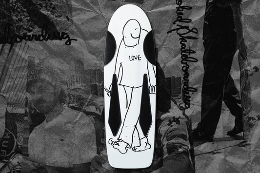 Krooked Skateboards - SSD 25 BEAMER LOVE (COLORWAY: WHITE)