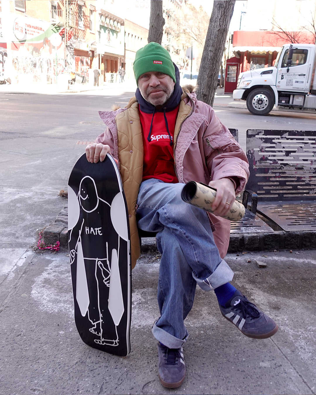 Krooked Skateboards - SSD 25 BEAMER LOVE (COLORWAY: BLACK)